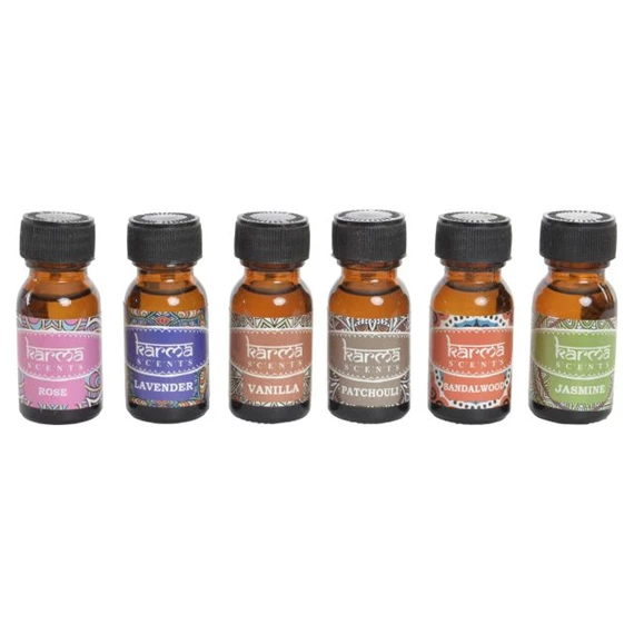 Illóolaj 15 ml 5x2x11 cm 6 féle