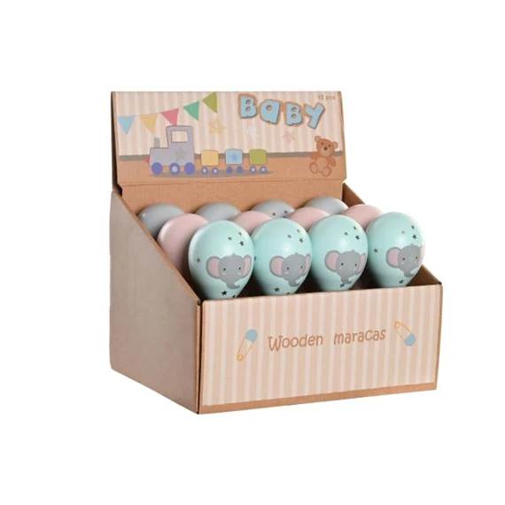 Játék 4,6x4,6x13,2 cm 3 féle