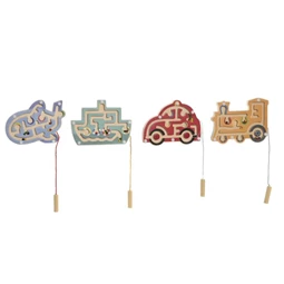 Játék járművek 14x1,5x11 cm 4 féle