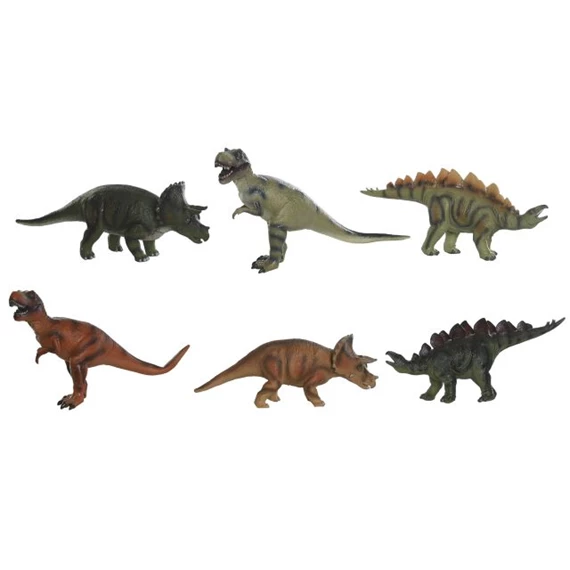 Játék dinoszaurusz 48x23x34,5 cm 6 féle