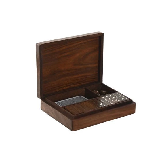 Játék szett dominó 20x15x5 cm S/4