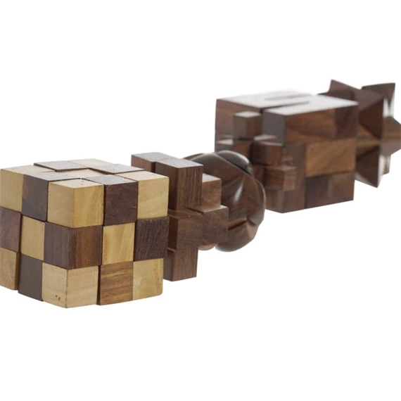 Játék szett kirakó 17,5x12x6 cm S/6