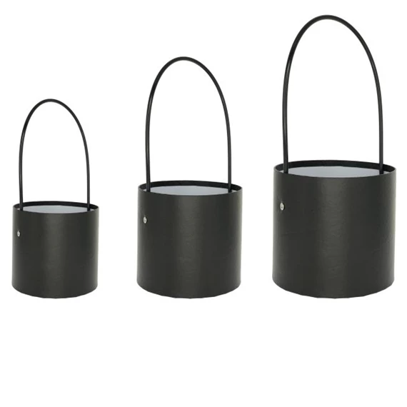 Kalapdoboz füllel 16x14 cm S/3