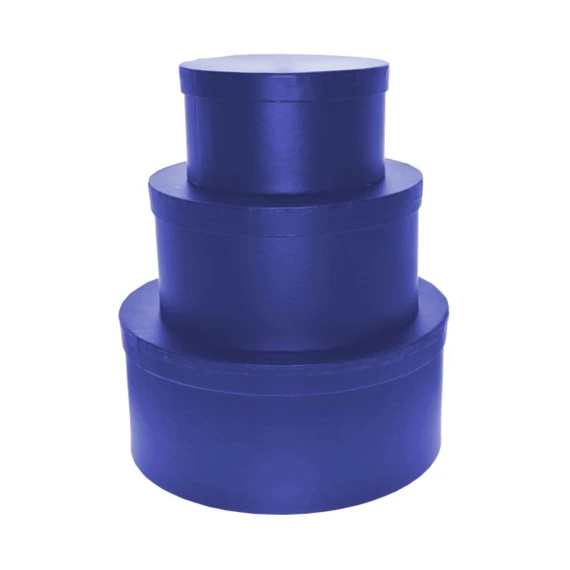 Kalapdoboz kerek 25 cm, 20 cm, 15 cm S/3