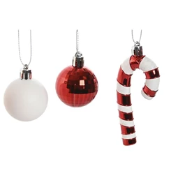 Karácsonyfa dísz szett, akasztós 43x26x8,5 cm S/30