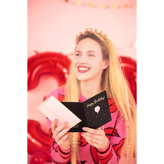 Kártya 30-as számú zománc kitűzővel 10,5x14,8 cm