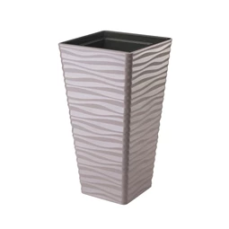 SAHARA SLIM kaspó szögletes, ültető betéttel 29x56 cm