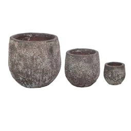 Kaspó 55x55x52 cm S/3