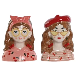 Kaspó lány 21x14,5x27 cm 2 féle