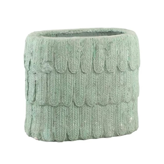 Kaspó ovális 16x26x22 cm