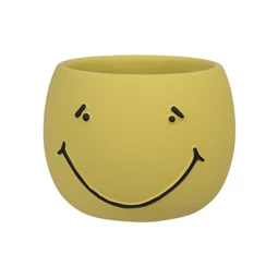 Kaspó smileyval 12x9 cm