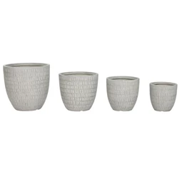 Kaspó szett 44x44x43 cm S/4