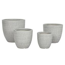 Kaspó szett 44x44x43 cm S/4