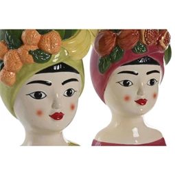 Kaspó szett nő 13x13x23 cm 2 féle