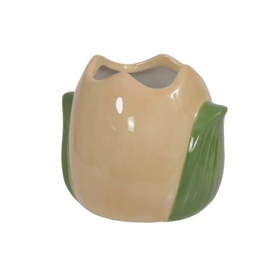 Kaspó virág alakú 10x7x9 cm