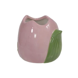 Kaspó virág alakú 10x7x9 cm