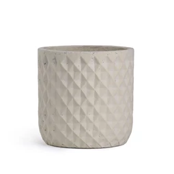 Kaspó vonalas mintával, átm. 18-15-12 cm S/3