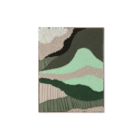 Kép absztrakt 3D-s, keretes 60x80 cm