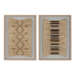 Kép absztrakt 3D-s, keretes 50x3,5x70 cm 2 féle