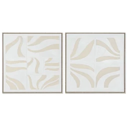 Kép absztrakt 3D-s, keretes 83x4x83 cm 2 féle