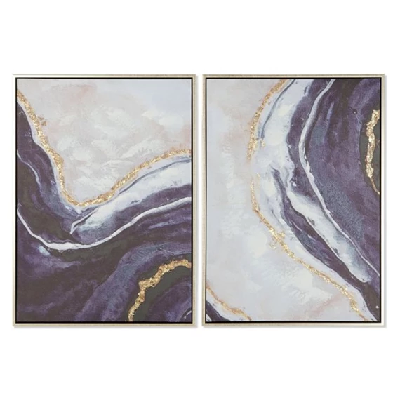 Kép absztrakt, keretes 53x3,5x73 cm 2 féle