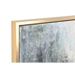 Kép absztrakt, kézzel festett 131x4x131 cm