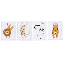 Kép állatos 30x1,8x40 cm 4 féle