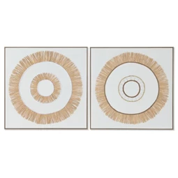 Kép boho, keretes 92x4,5x92 cm 2 féle