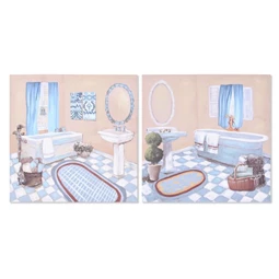 Kép fürdőszoba 40x2x40 cm 2 féle