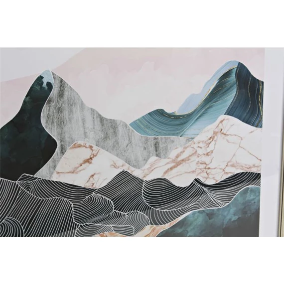 Kép hegyek 70x4x70 cm 3 féle