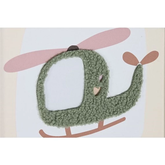 Kép jármű, keretes 30x1,8x40 cm 4 féle