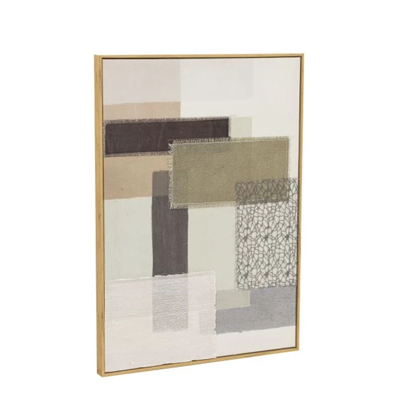 Kép keretes, absztrakt 3D-s 50x3,2x70 cm 2 féle