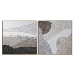 Kép keretes, absztrakt 123x4,3x123 cm 2 féle