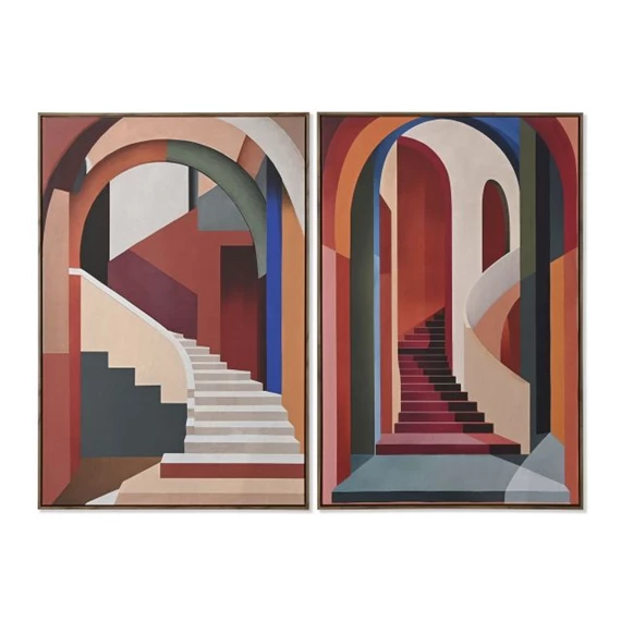 Kép keretes, absztrakt 83x4,5x123 cm 2 féle