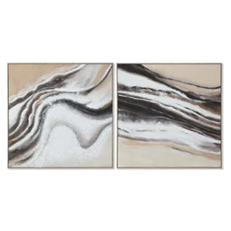 Kép keretes, absztrakt 102x3,2x102 cm 2 féle