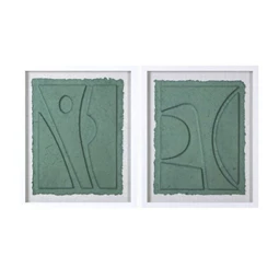 Kép keretes, absztrakt 45x2,3x55 cm 2 féle