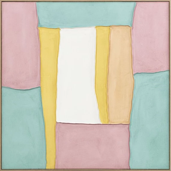 Kép keretes, absztrakt 102x4,5x102 cm 2 féle