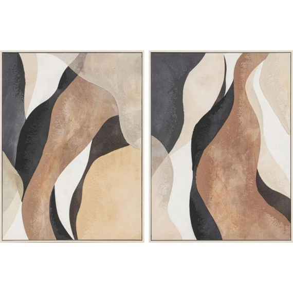 Kép keretes, absztrakt 60x2,8x80 cm 2 féle