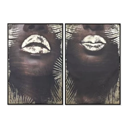 Kép keretes, ajkak 83x4x123 cm 2 féle