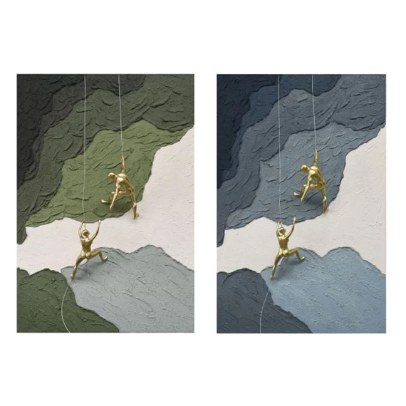 Kép keretes, emberek 80x3,50x120 cm 2 féle