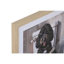 Kép keretes, kutya 40x2,3x50 cm 4 féle