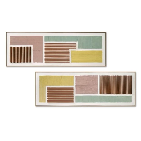 Kép keretes, modern 152x4,5x52 cm 2 féle