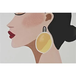 Kép keretes, nő keretes, 82,5x3,5x122,5 cm 2 féle