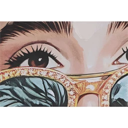 Kép keretes, nő 82,5x3,5x122,5 cm 2 féle