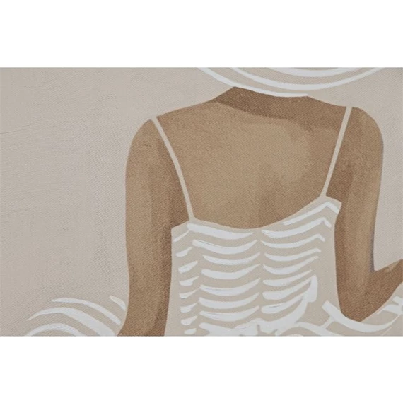 Kép keretes, nő 82,5x3,5x82,5 cm 2 féle