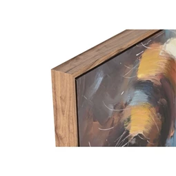 Kép keretes, oroszlán 70x3,5x100 cm 2 féle