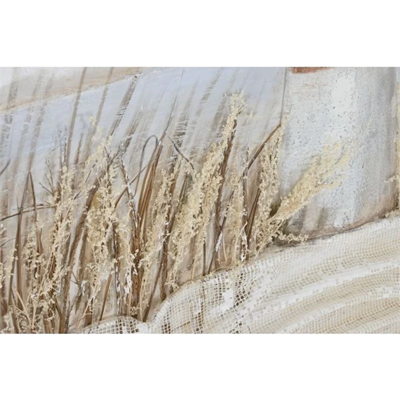 Kép keretes, világítótorony, kézzel festett 122x4,5x82 cm 2 féle