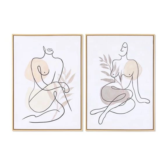 Kép nő absztrakt 50x3,5x70 cm 2 féle