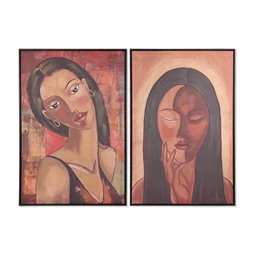 Kép nő absztrakt 60x3,5x90 cm 2 féle