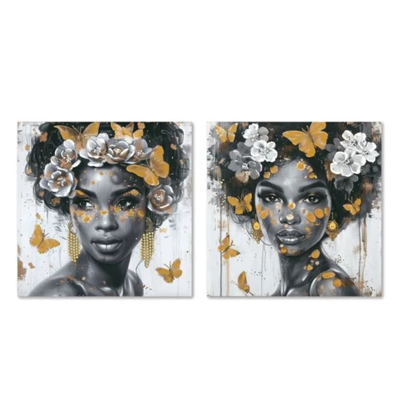 Kép nő 60x2x60 cm 2 féle